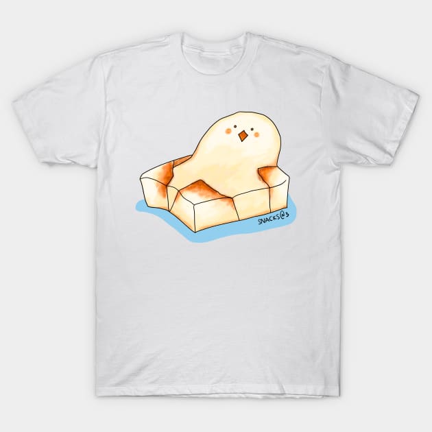 Cute yakimochi Japanese grilled rice cake T-Shirt by Snacks At 3